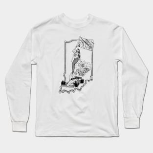 Indiana Mermaid Long Sleeve T-Shirt